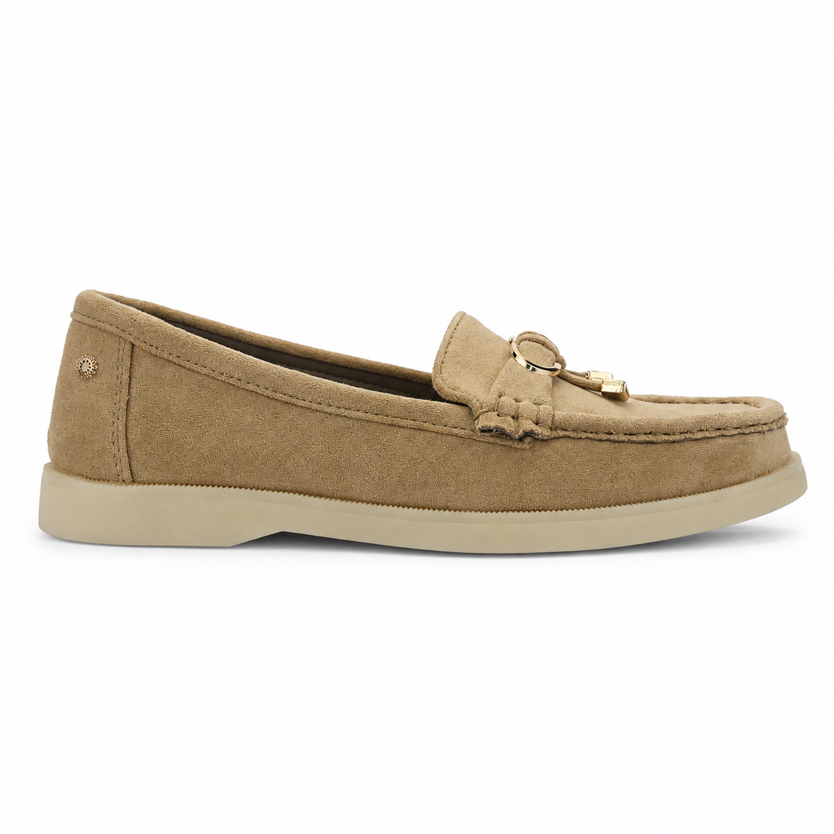 Mocasin Beige Mujer Casual Chalada Vela