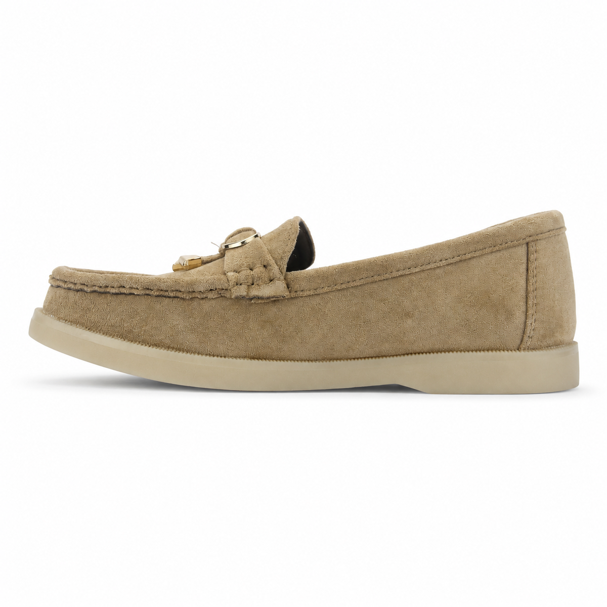 Mocasin Beige Mujer Casual Chalada Vela