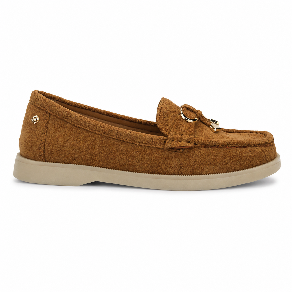 Mocasin Camel Mujer Casual Chalada Vela
