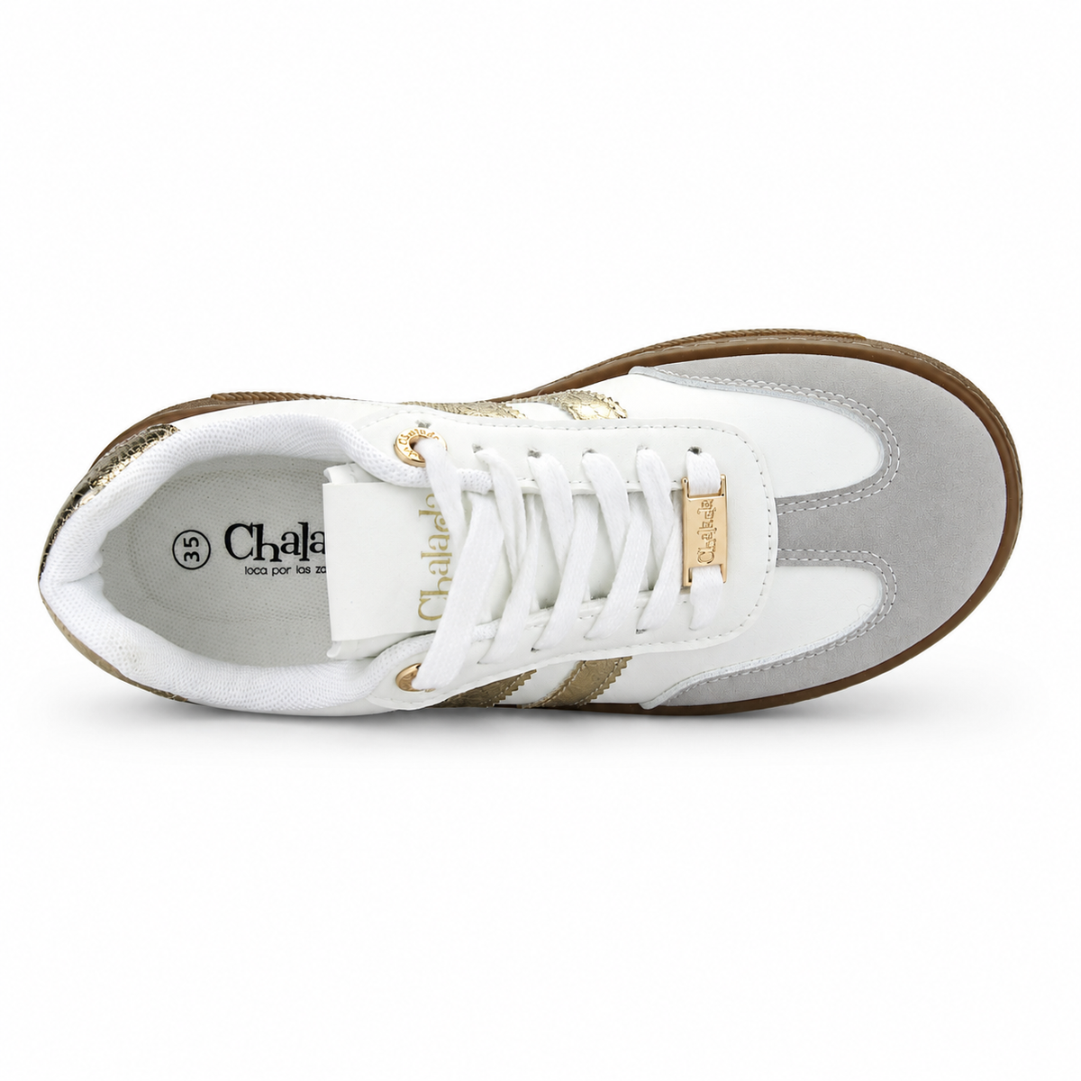 Zapatilla Blanco Mujer Urbano Chalada Antu