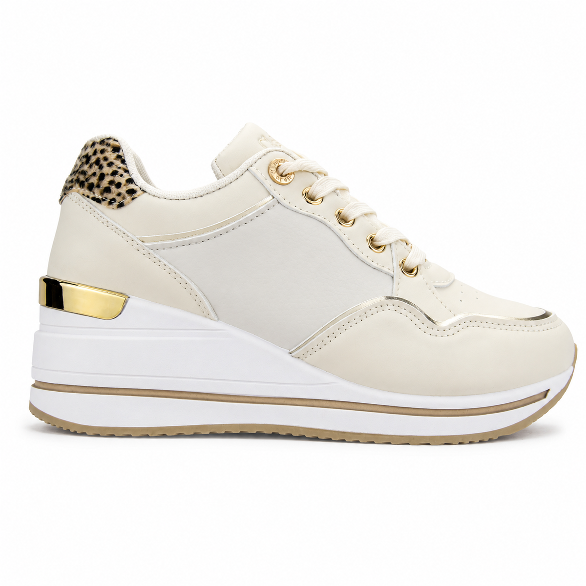 Zapatilla Beige Mujer Urbano Chalada Bolkinew