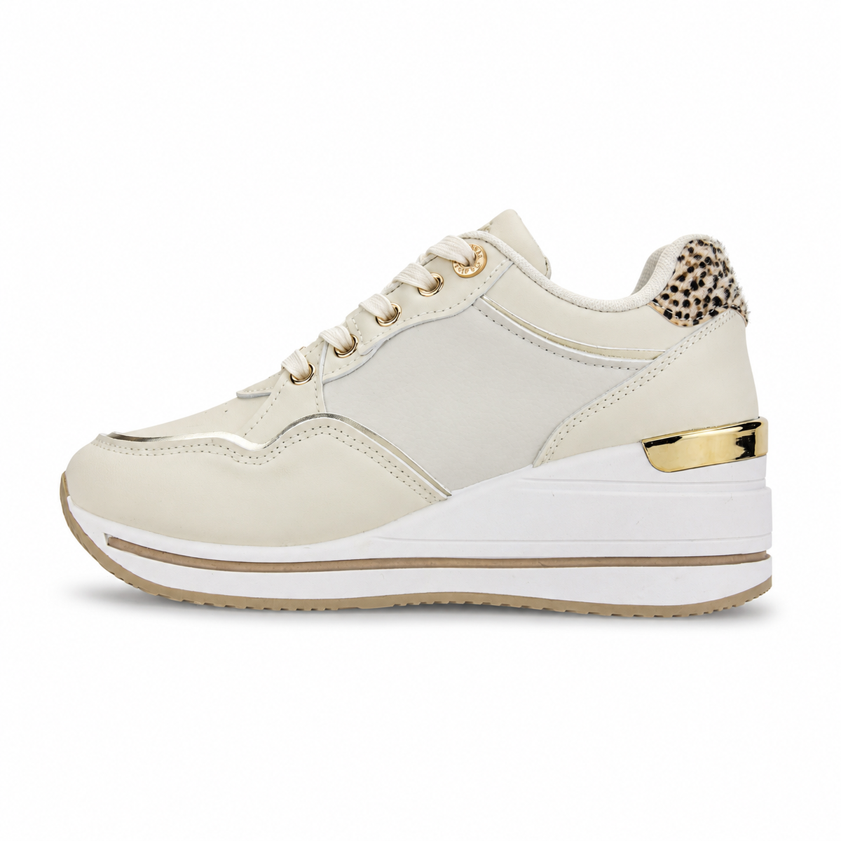 Zapatilla Beige Mujer Urbano Chalada Bolkinew