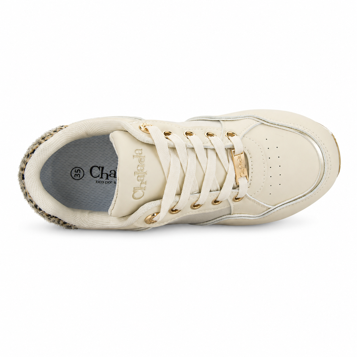 Zapatilla Beige Mujer Urbano Chalada Bolkinew