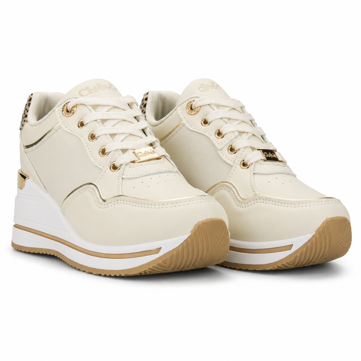 Zapatilla Beige Mujer Urbano Chalada Bolkinew