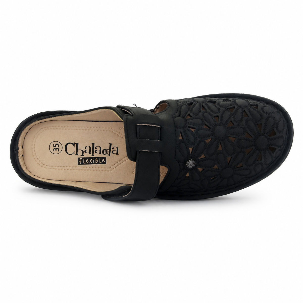 Sandalia Negro Mujer Casual Chalada Musalow