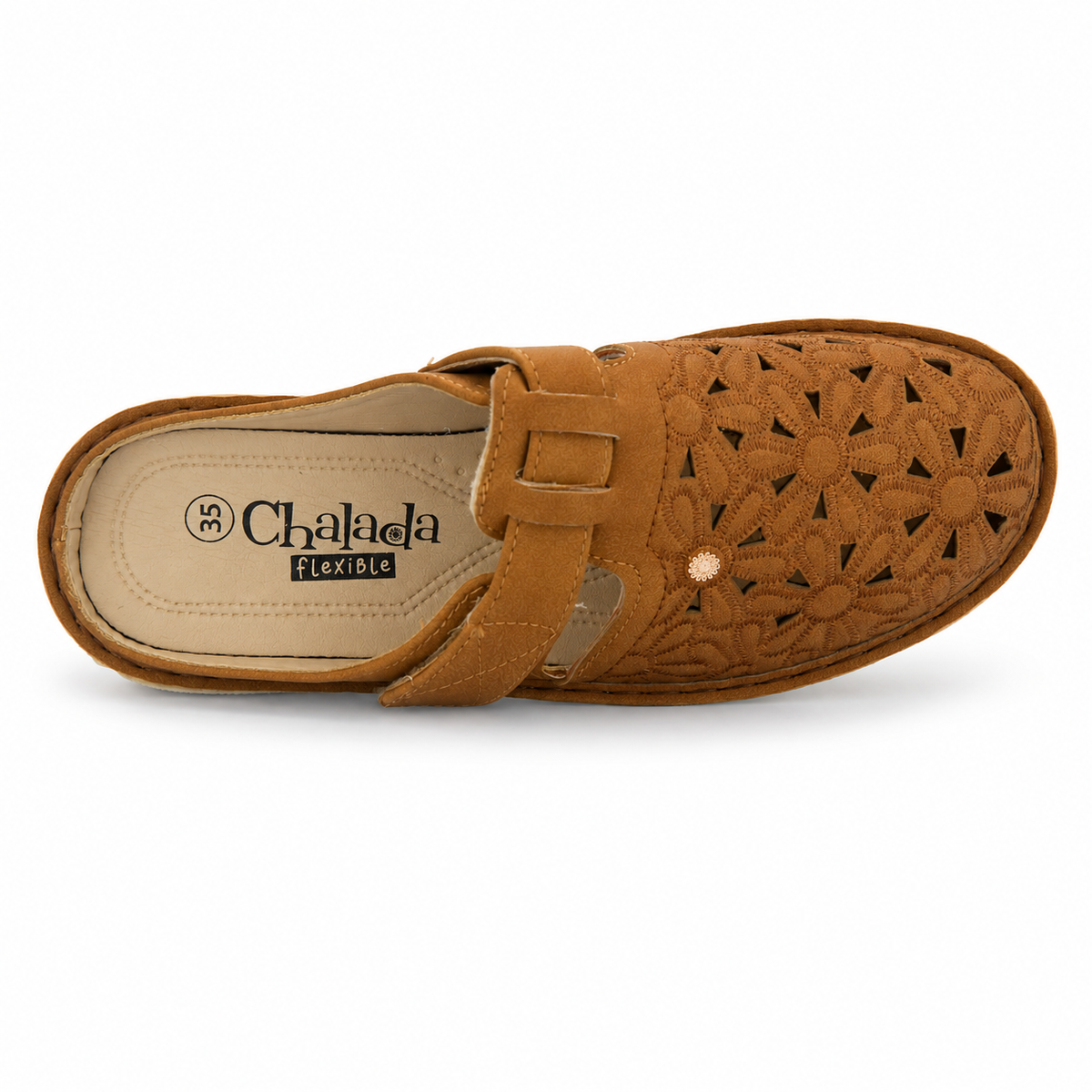 Sandalia Camel Mujer Casual Chalada Musalow