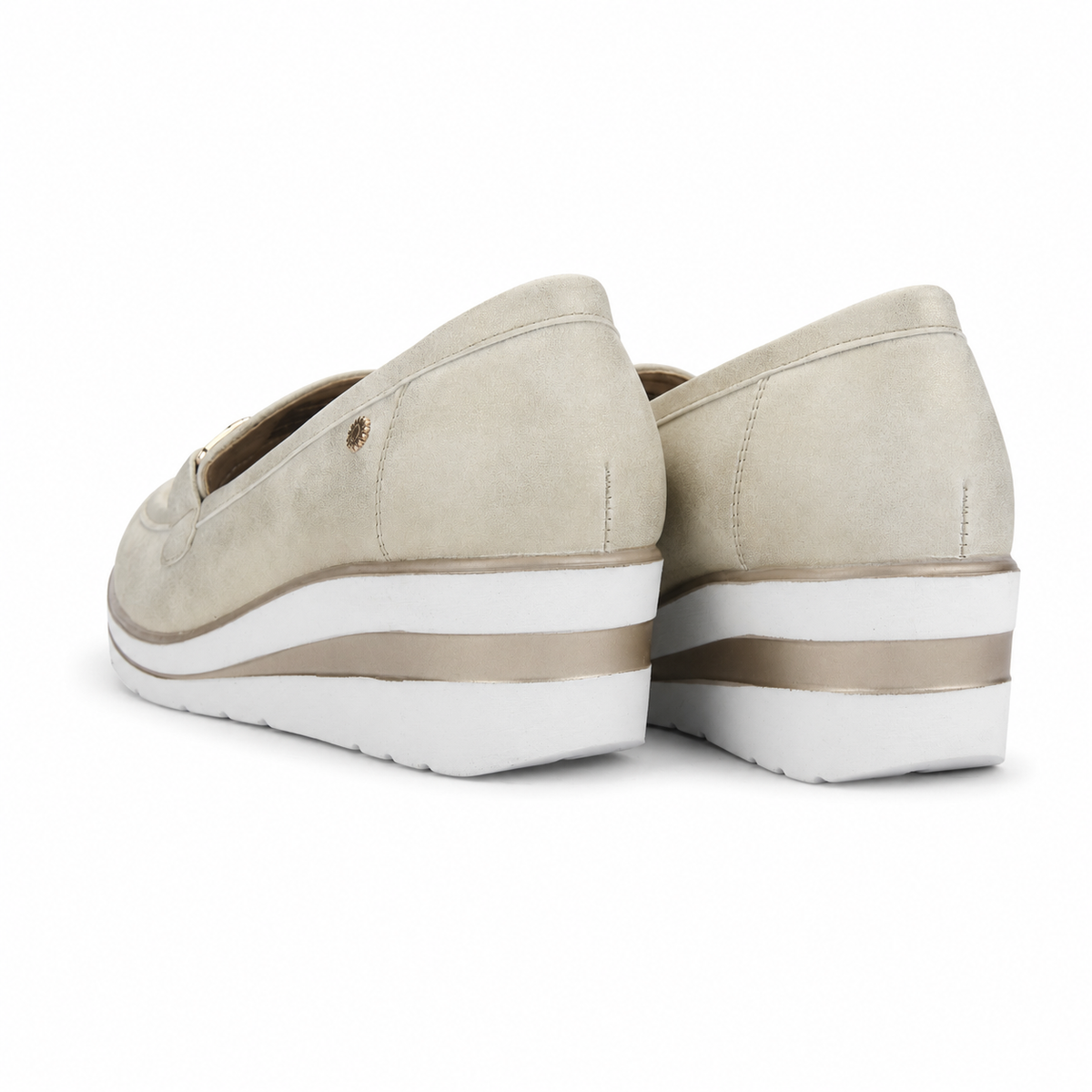 Mocasin Dorado Mujer Casual Chalada Zlat
