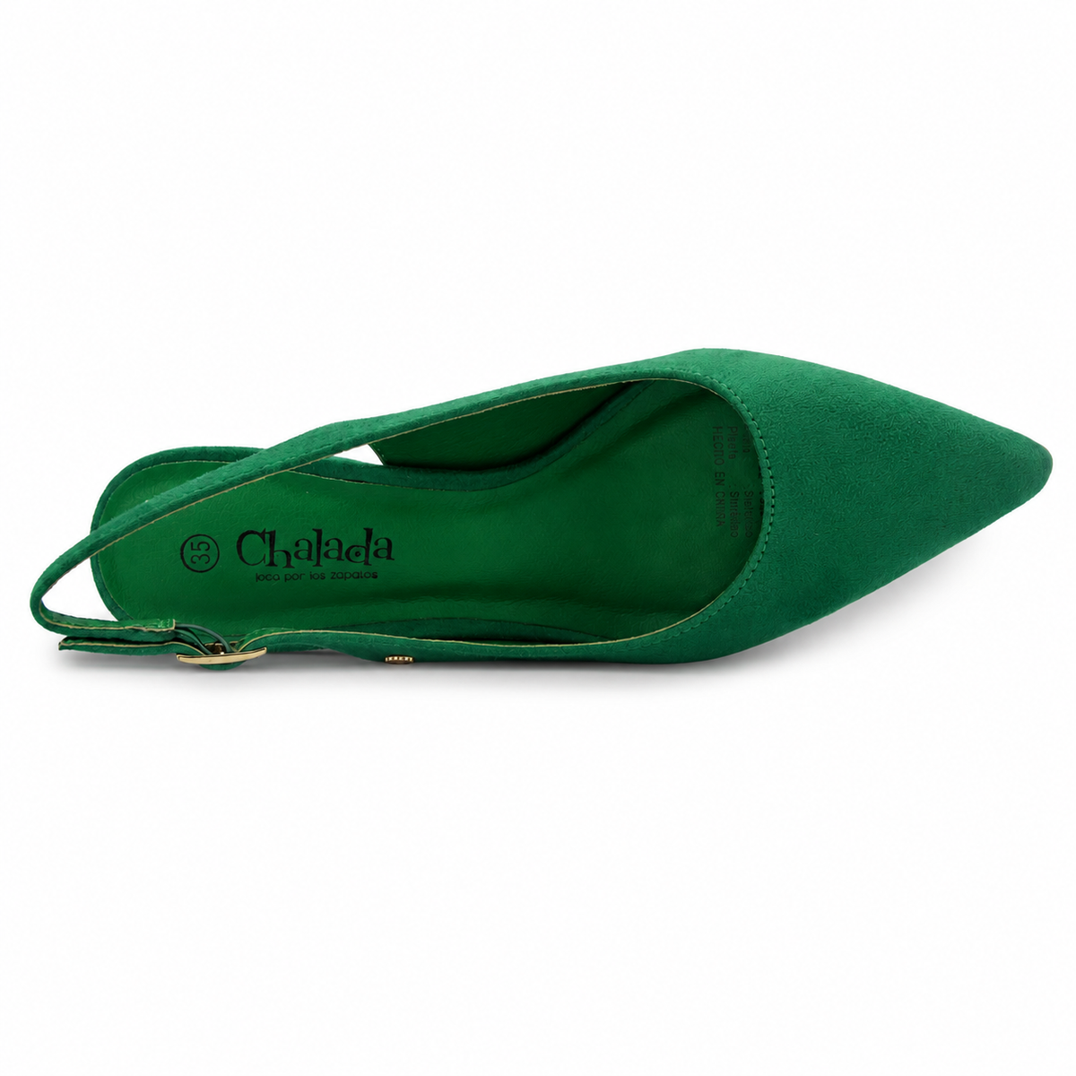 Zapato Verde Mujer Casual Chalada Faiza