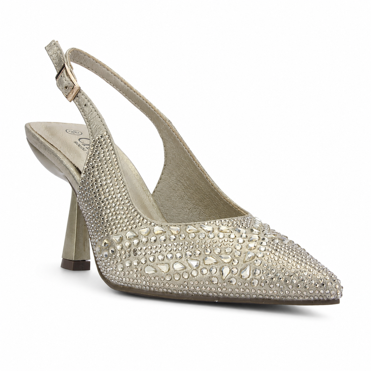 Zapato Dorado Mujer Casual Chalada Rebi