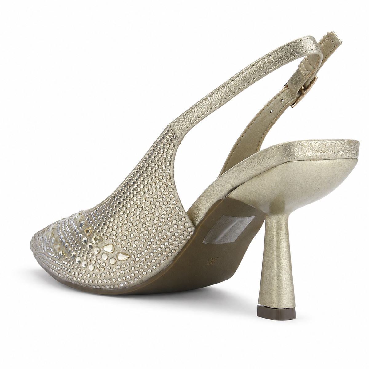 Zapato Dorado Mujer Casual Chalada Rebi