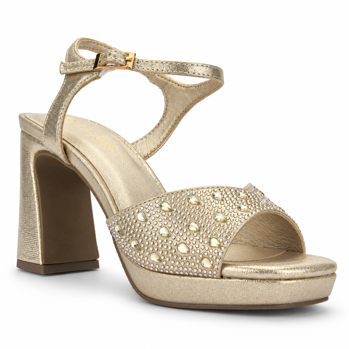 Sandalia Dorado Mujer Casual Chalada Mureli