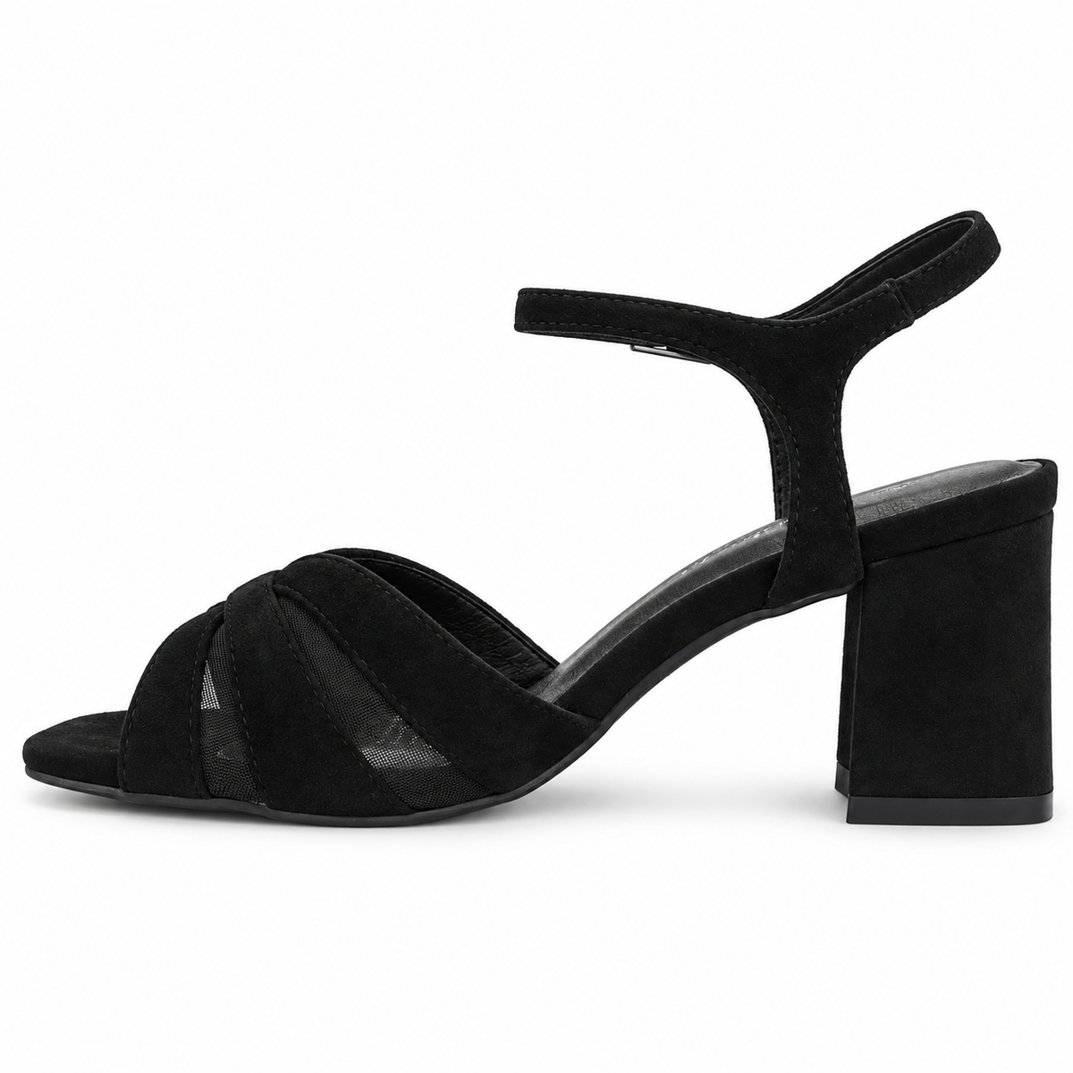 Sandalia Negro Mujer Casual Chalada Vendra