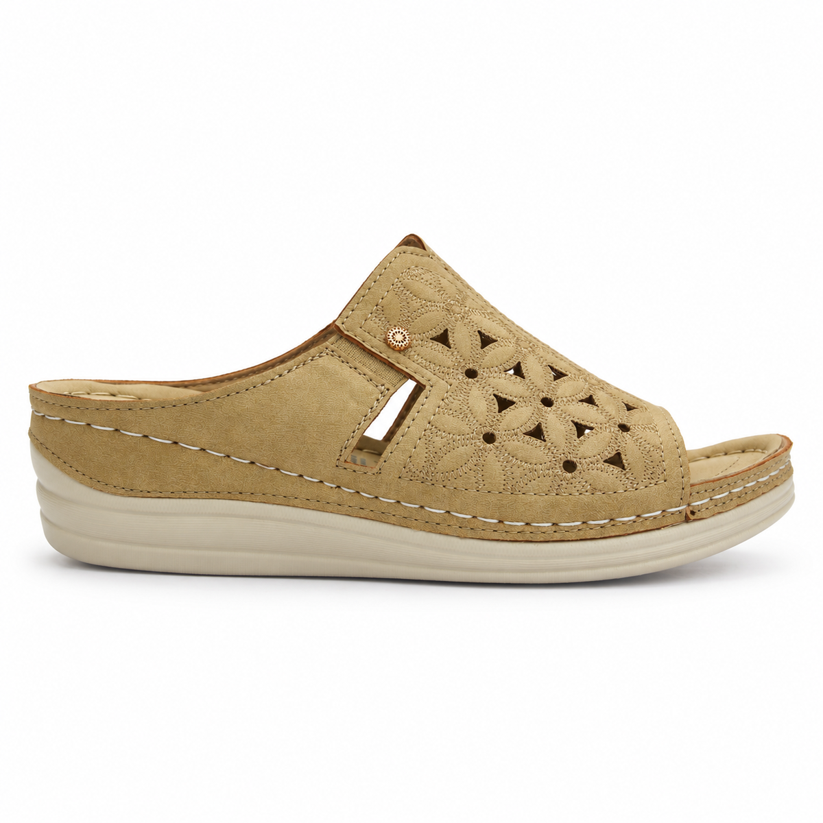 Sandalia Beige Mujer Casual Chalada Mulan
