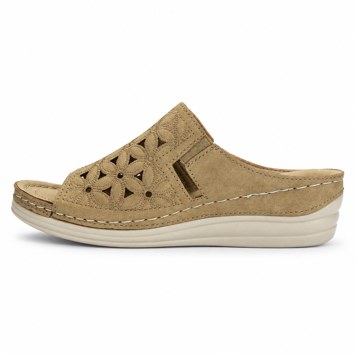 Sandalia Beige Mujer Casual Chalada Mulan
