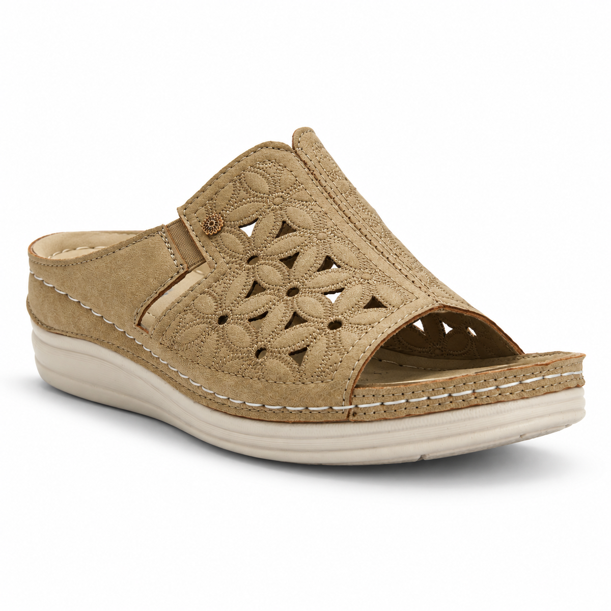 Sandalia Beige Mujer Casual Chalada Mulan