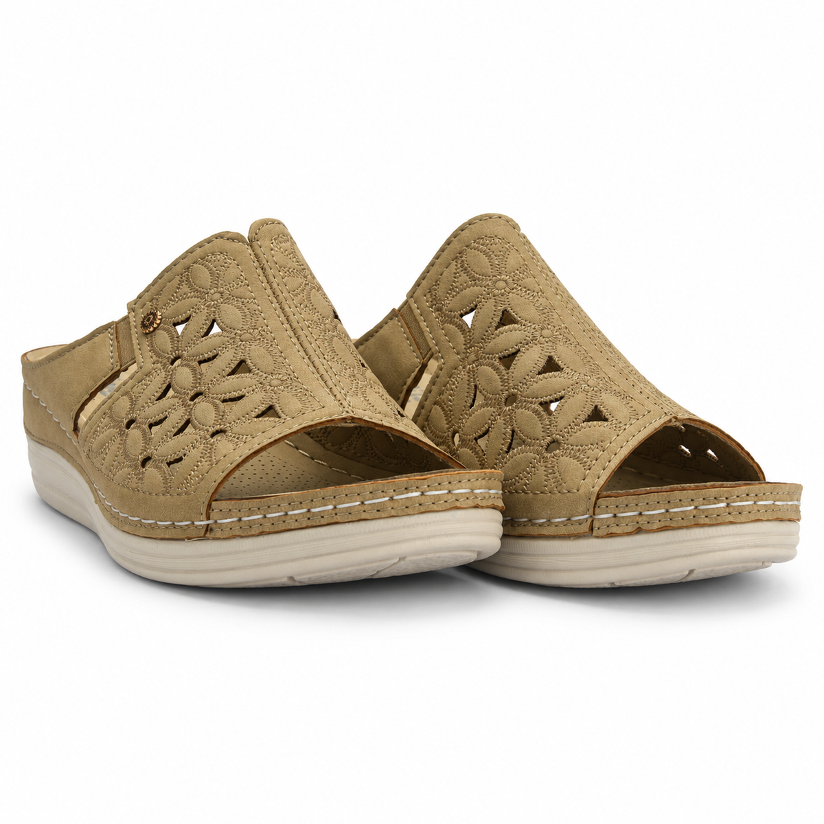 Sandalia Beige Mujer Casual Chalada Mulan