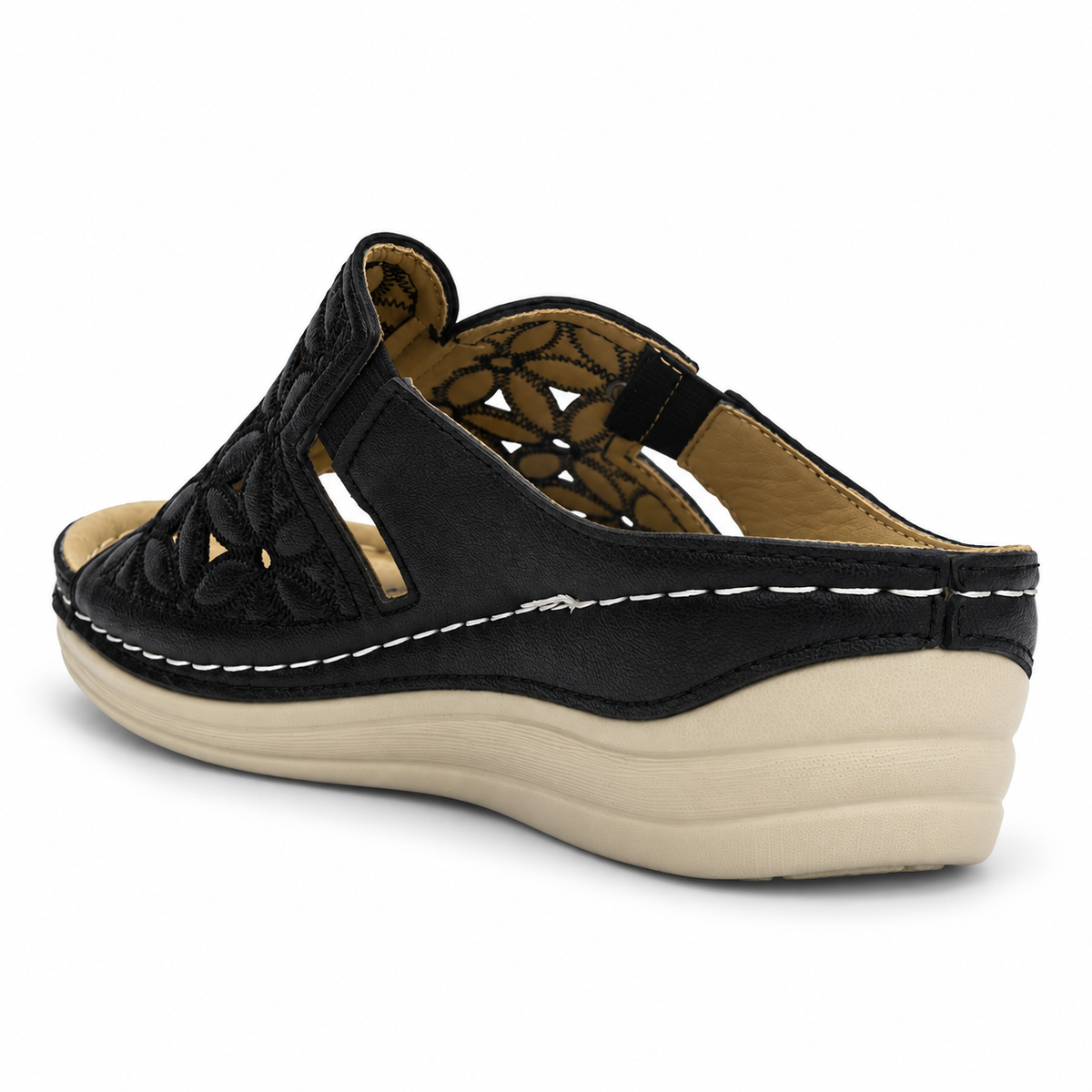 Sandalia Negro Mujer Casual Chalada Mulan