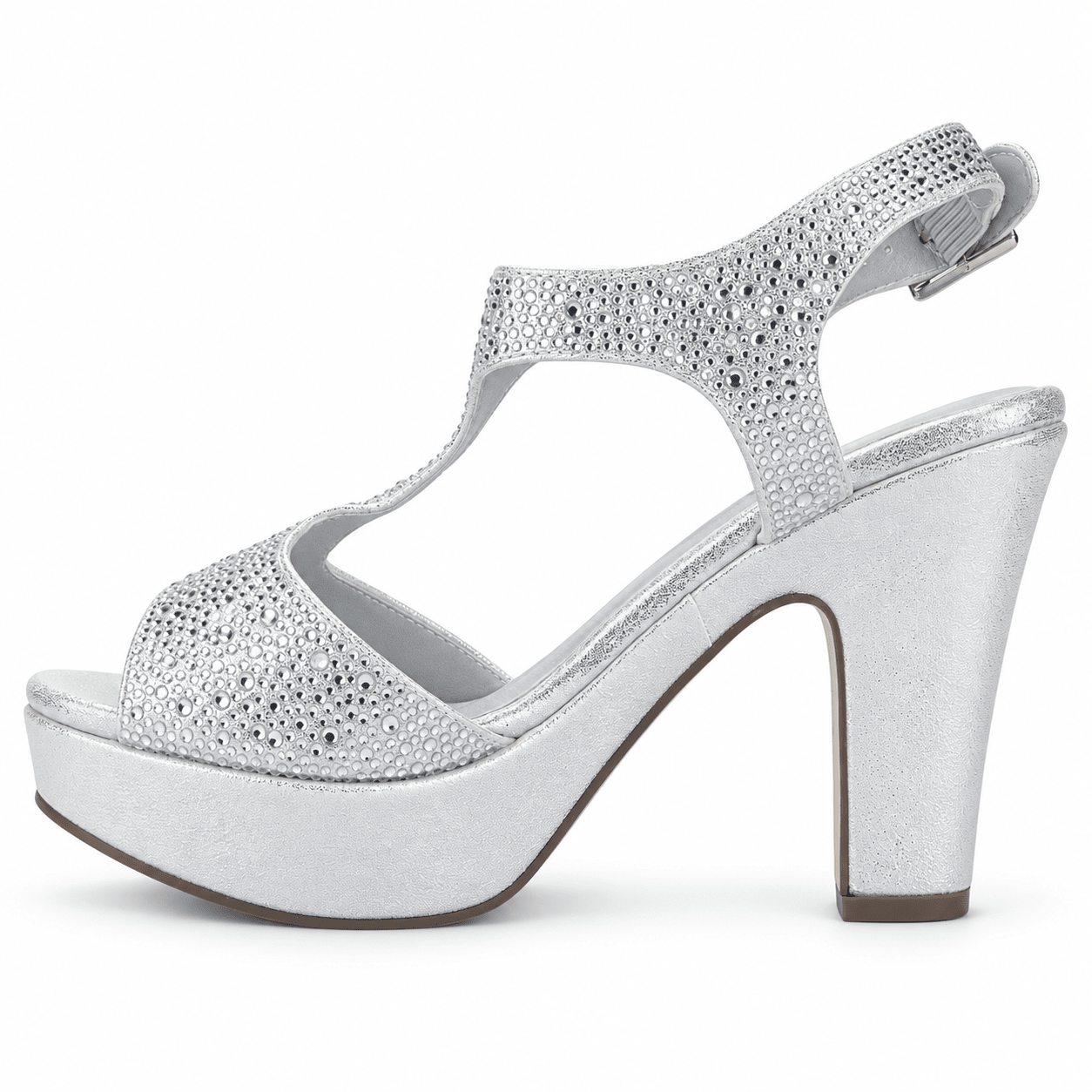 Sandalia Plateado Mujer Casual Chalada Cosimo
