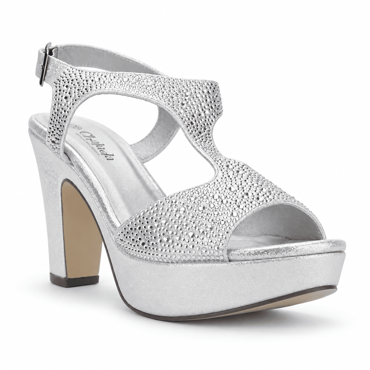 Sandalia Plateado Mujer Casual Chalada Cosimo