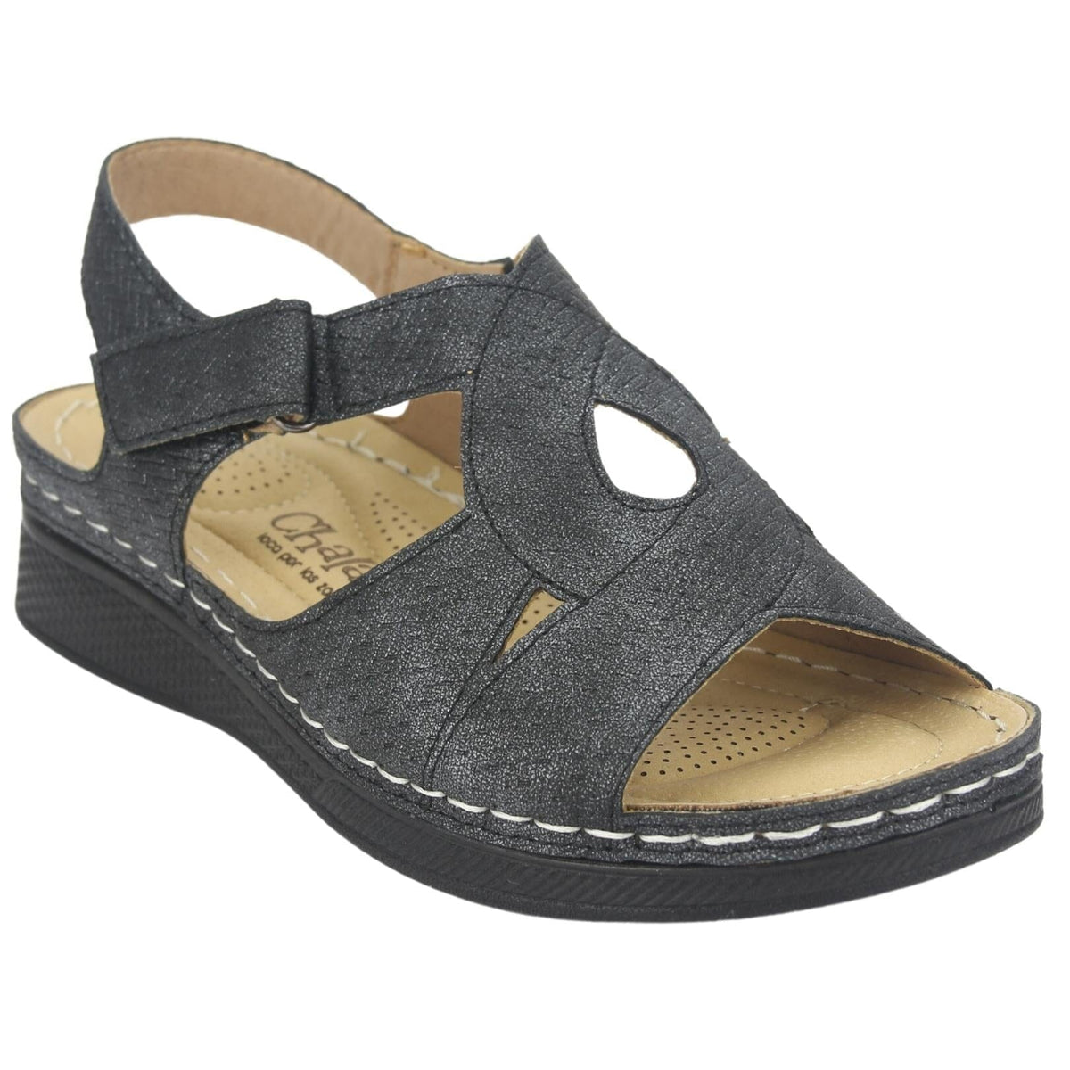 Sandalias Chalada Mujer Didi-2 Negro