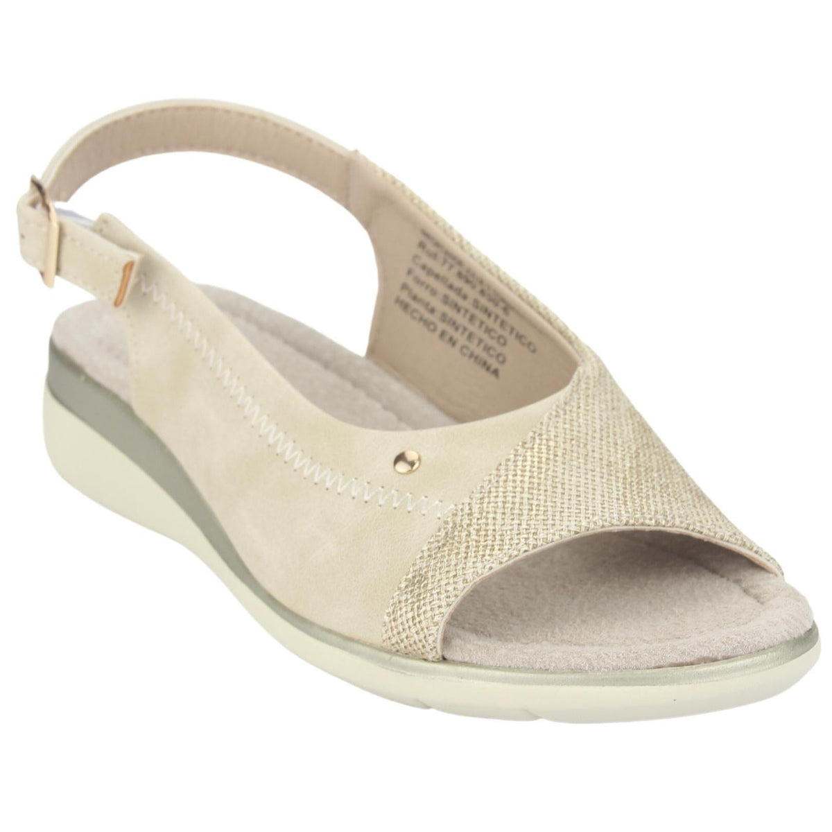 Sandalias Chalada Mujer Floro-5 Beige