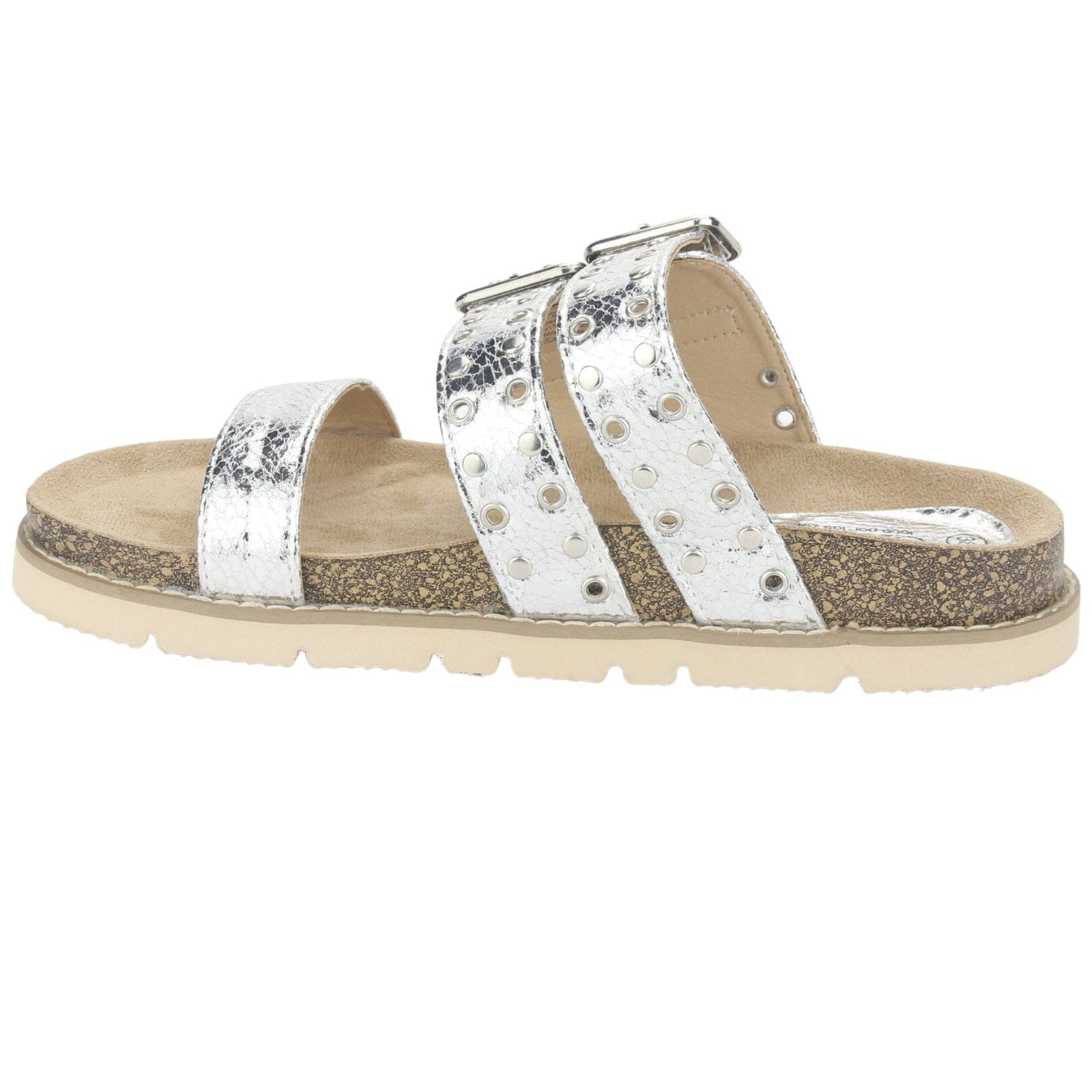 Sandalias Chalada Mujer Lila-12 Plateado