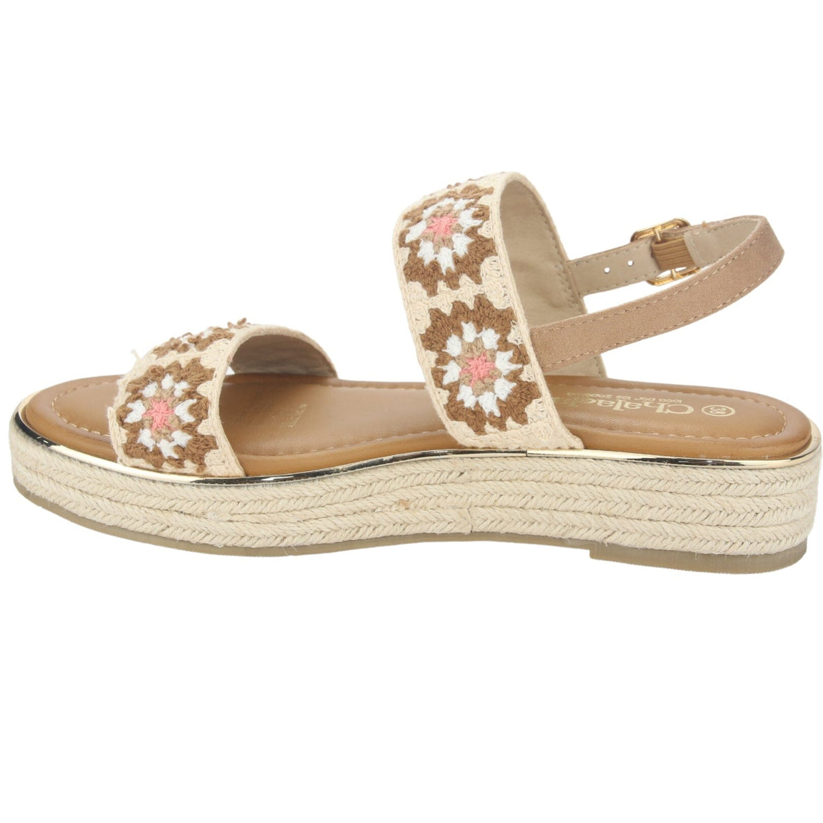 Sandalias Chalada Mujer 45-lila-16  Beige