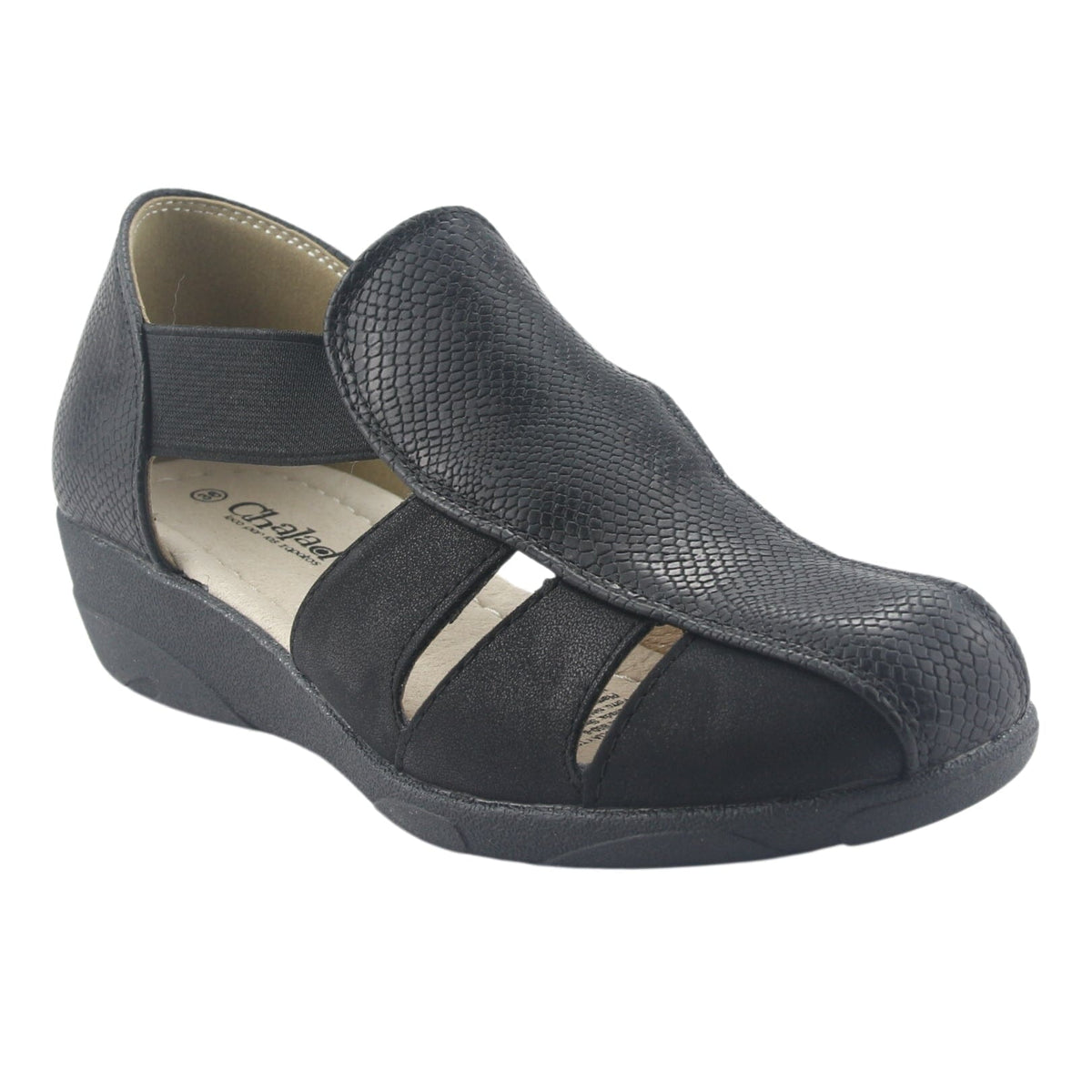 Sandalias Chalada Mujer Mira-1  Negro