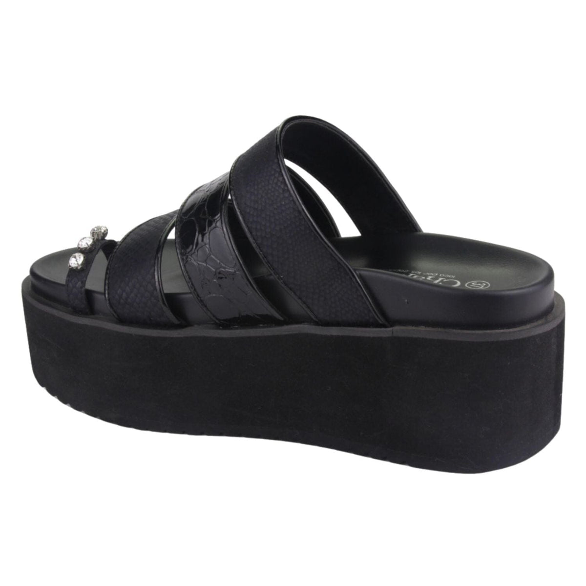 Sandalias Chalada Mujer Viru-21 Negro