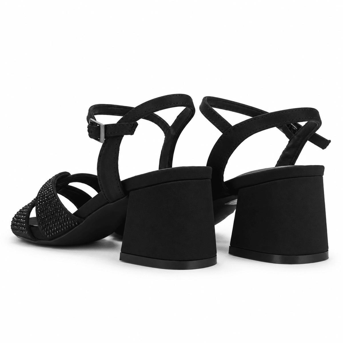 Sandalia Negro Mujer Casual Chalada Fira