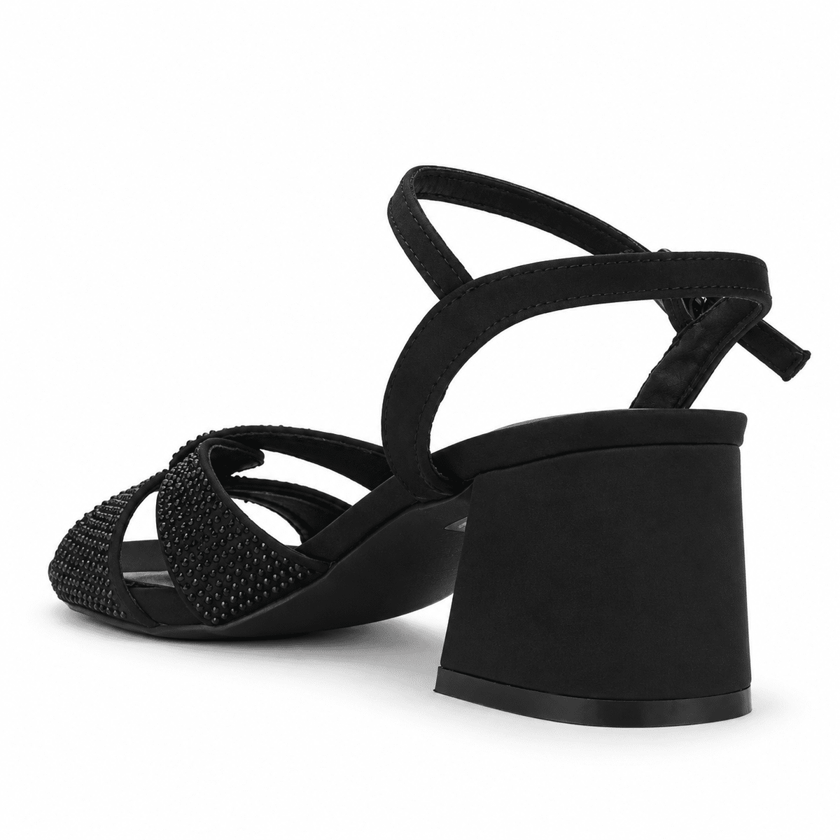 Sandalia Negro Mujer Casual Chalada Fira