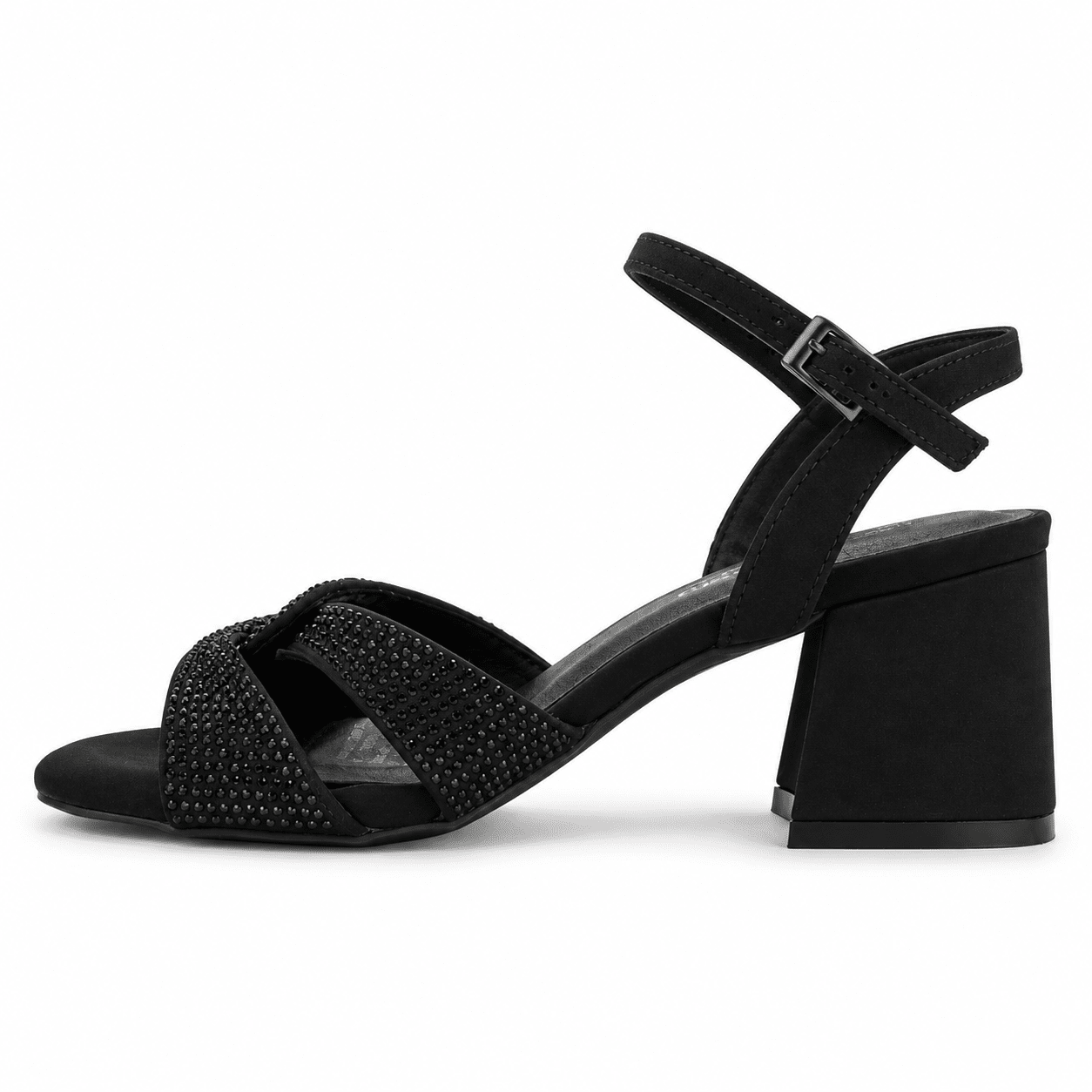 Sandalia Negro Mujer Casual Chalada Fira