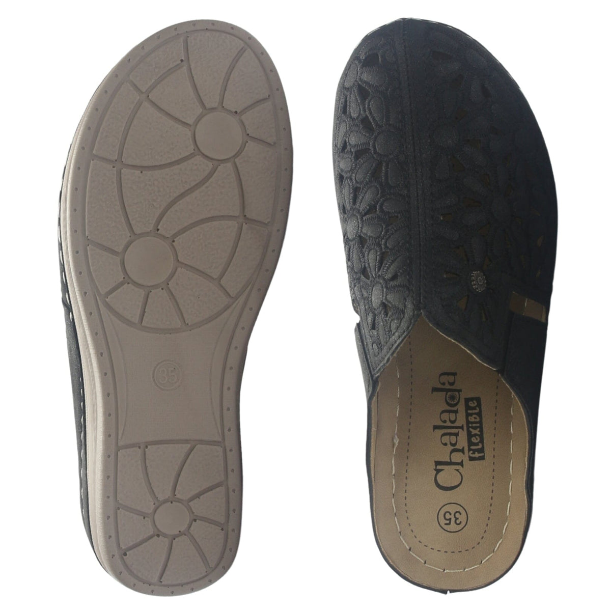 Sandalia Mujer Chalada Musa-5 Negro Casual