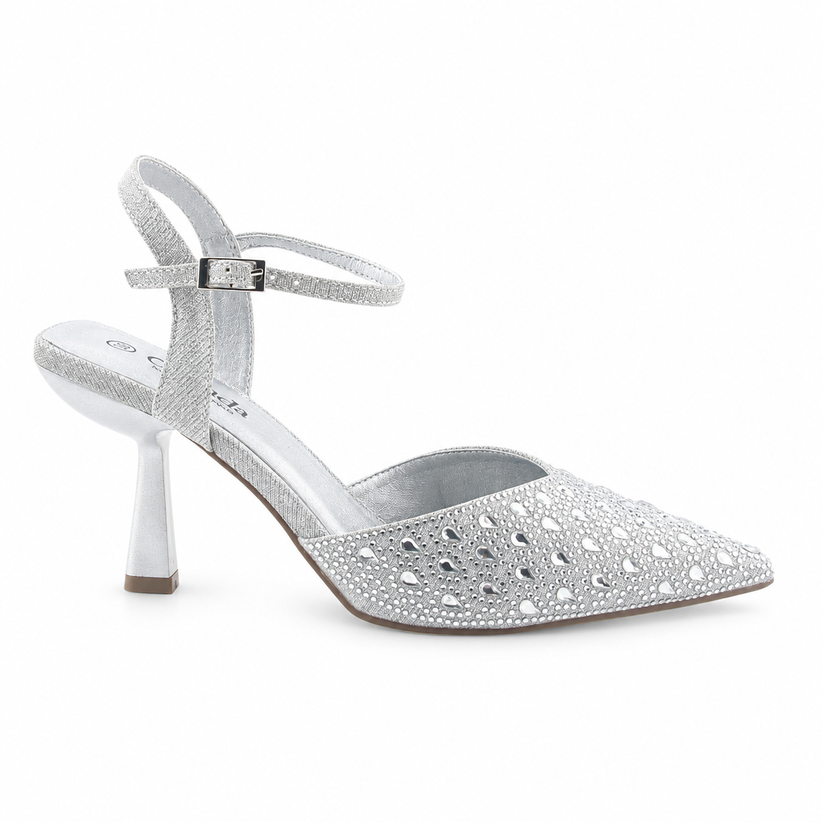 Zapato Chalada Mujer Rebi-1 Plateado Moda