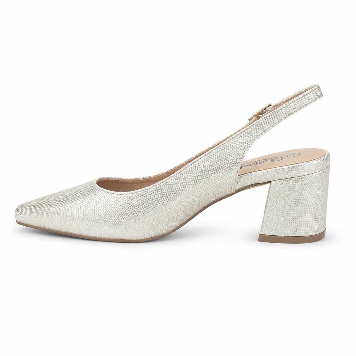 Zapato Chalada Mujer Faiza-1 Dorado Casual