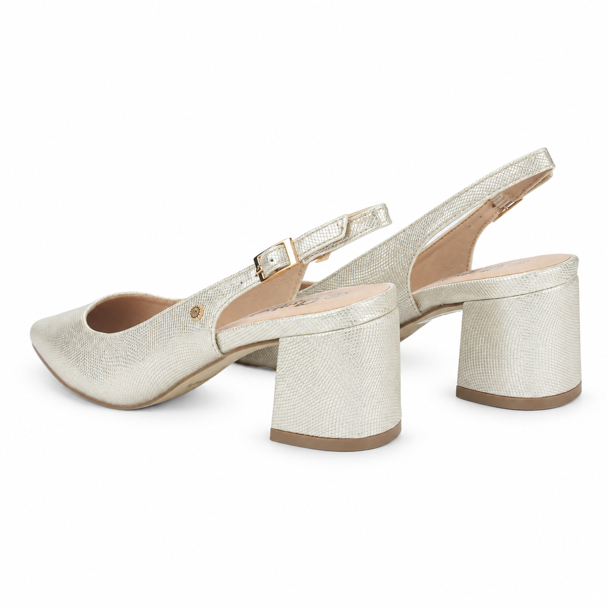 Zapato Chalada Mujer Faiza-1 Dorado Casual