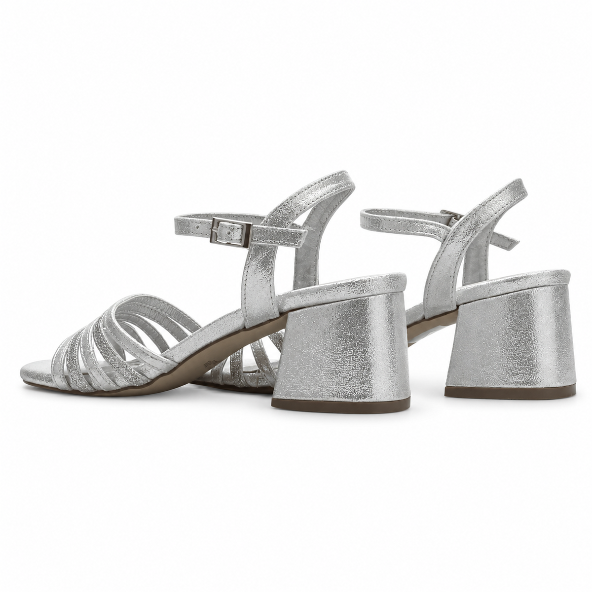 Sandalia Plateado Mujer Casual Chalada Fira
