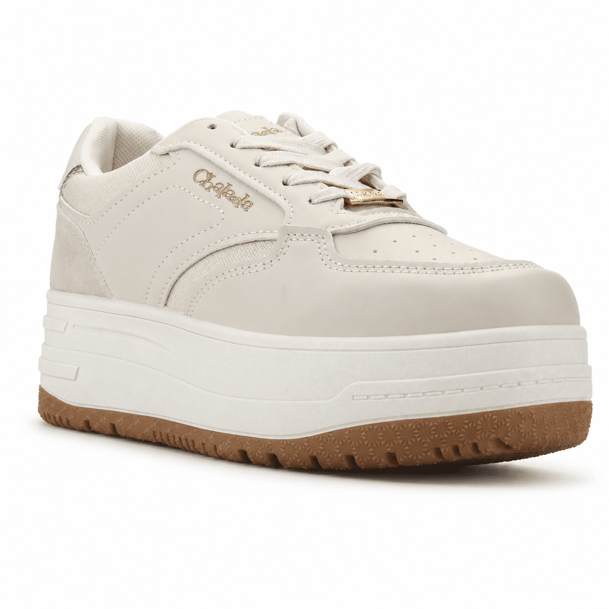 Zapatilla Beige Mujer Urbano Chalada Mitsu