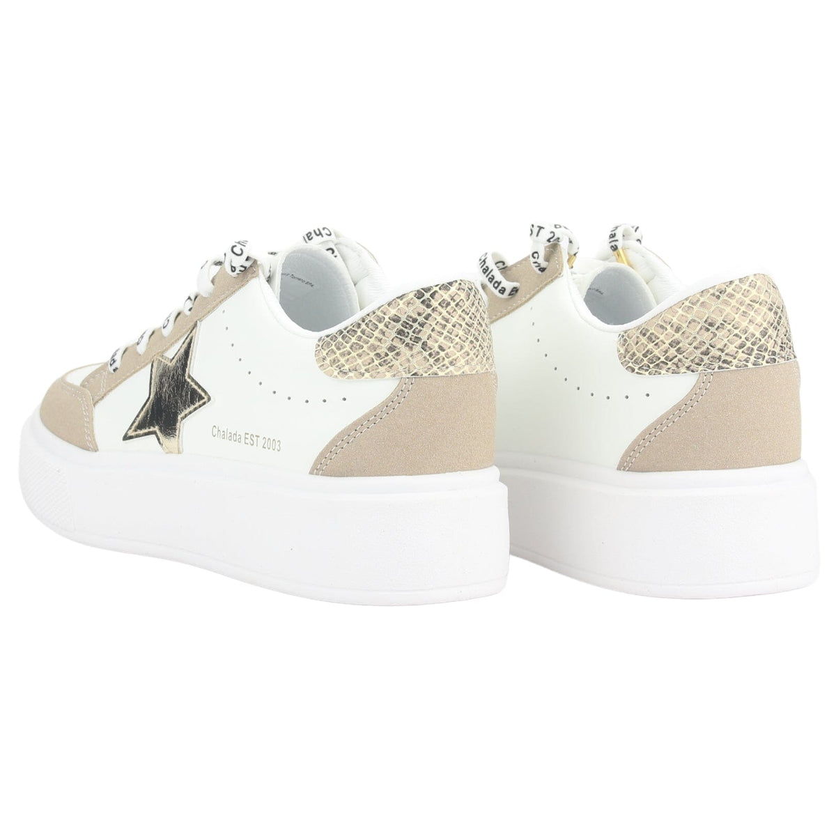 Zapatilla Chalada Mujer Candy-36 Blanco Urbano
