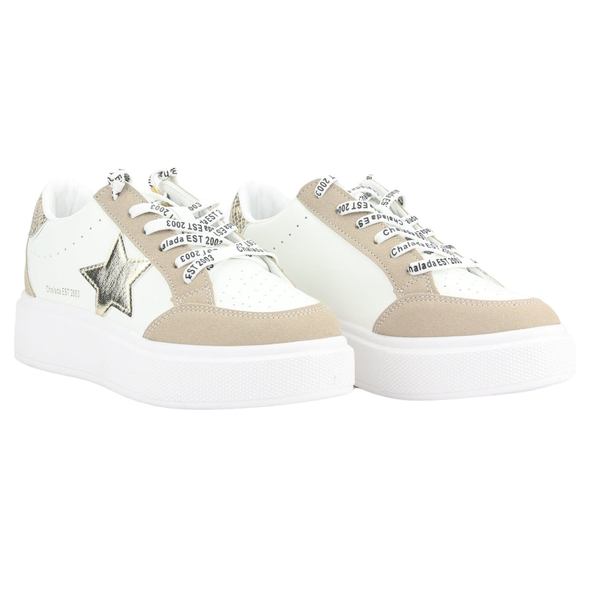 Zapatilla Chalada Mujer Candy-36 Blanco Urbano