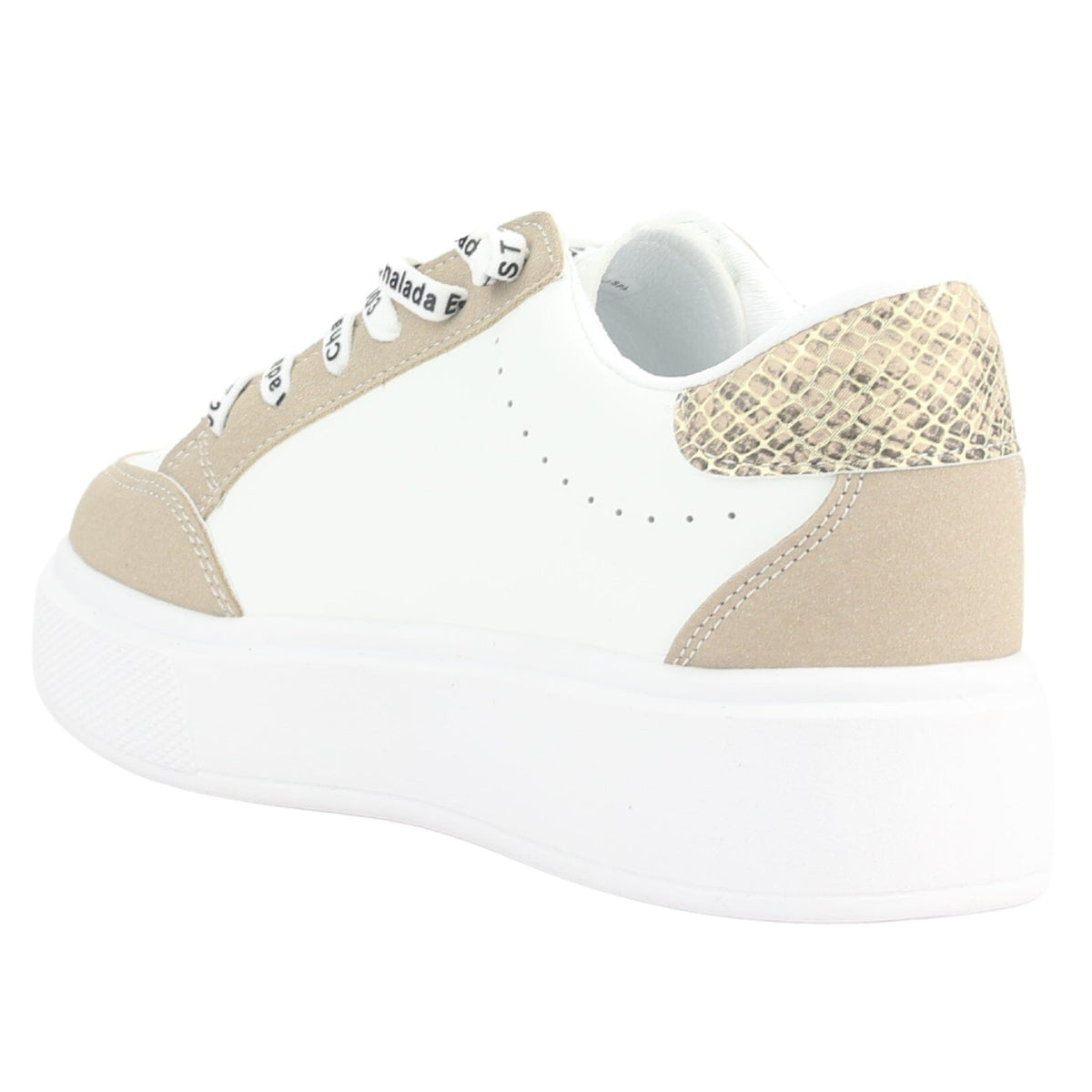Zapatilla Chalada Mujer Candy-36 Blanco Urbano
