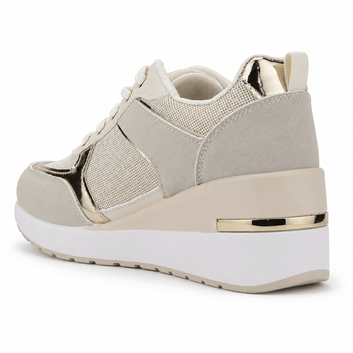 Zapatilla Dorado Mujer Urbano Chalada Bolki