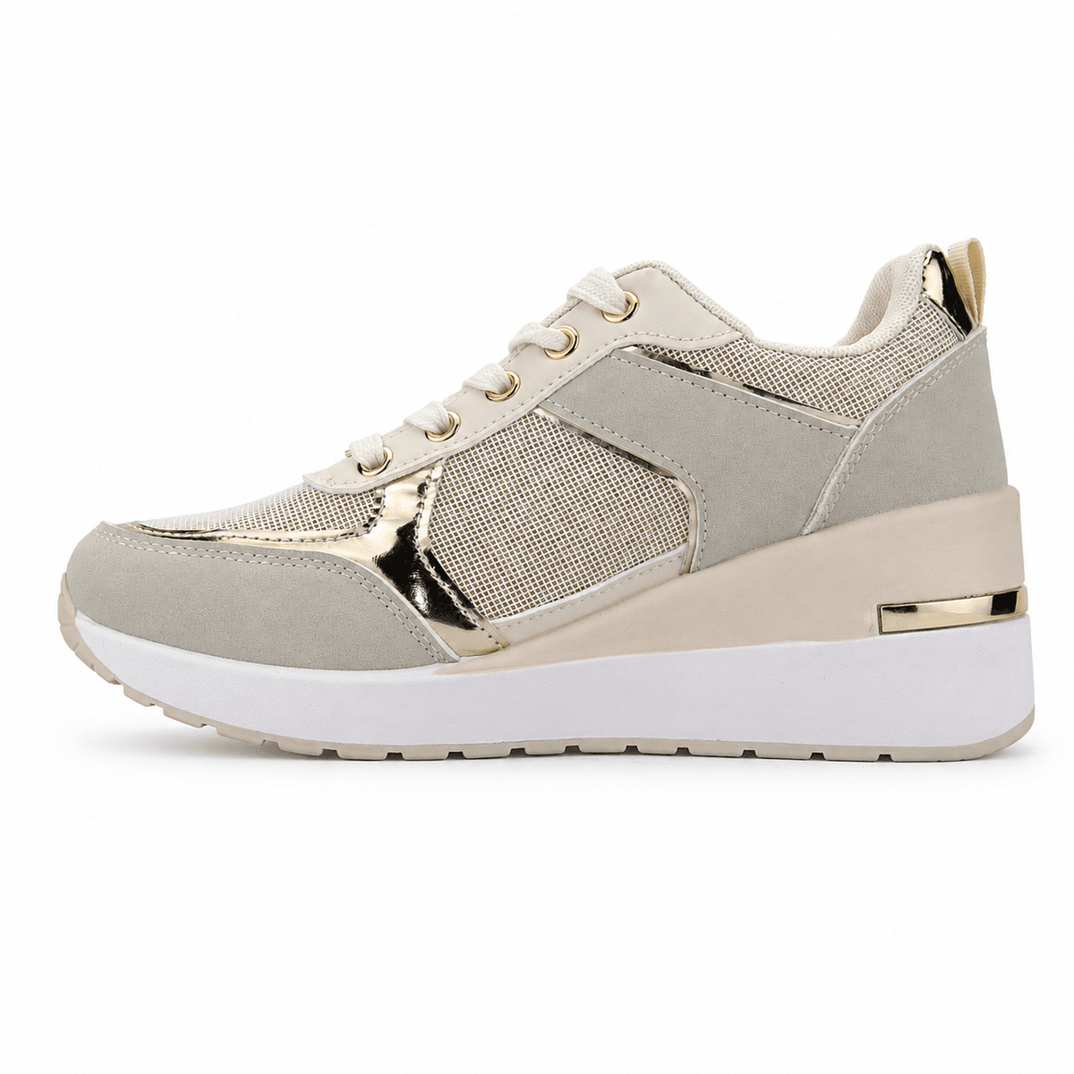Zapatilla Dorado Mujer Urbano Chalada Bolki