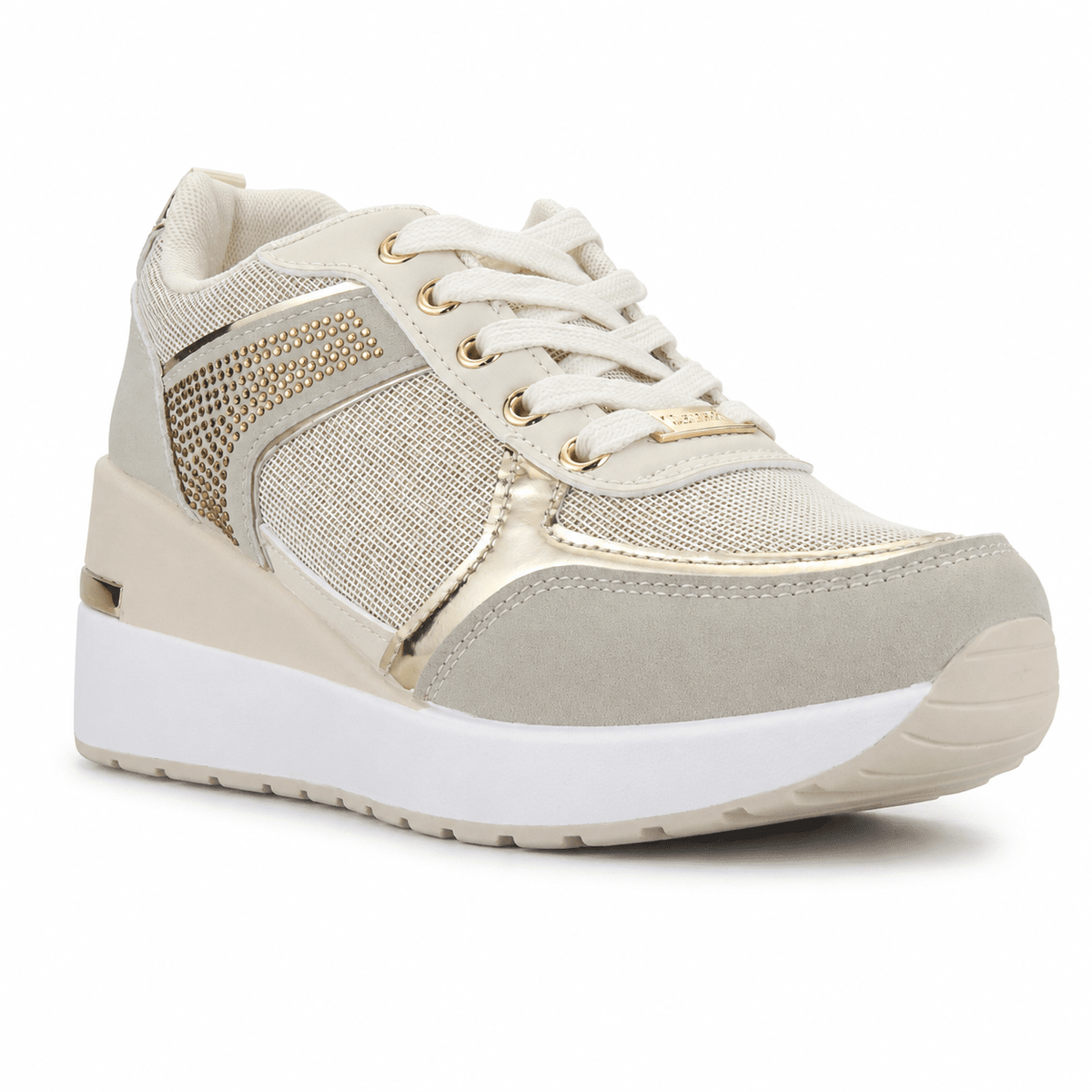 Zapatilla Dorado Mujer Urbano Chalada Bolki