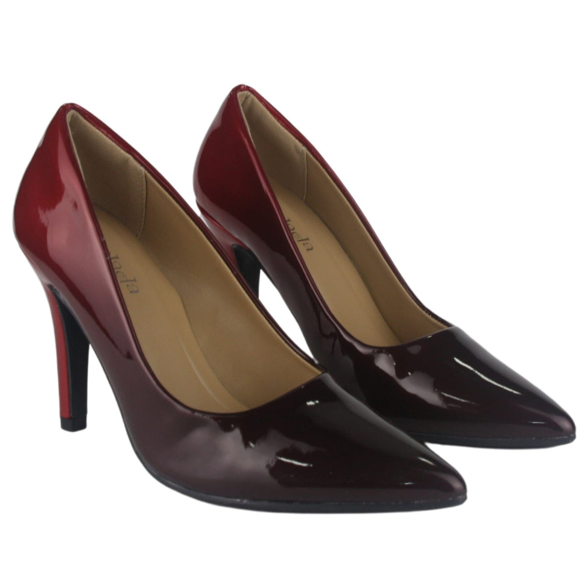 Zapato Chalada Mujer Clora-20 Burdeo Moda