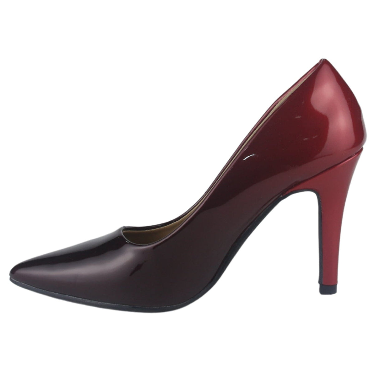 Zapato Chalada Mujer Clora-20 Burdeo Moda