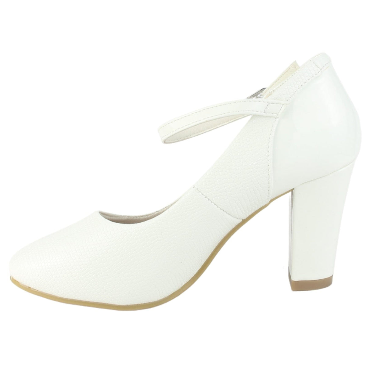 Zapato Chalada Mujer Cobna-2 Blanco
