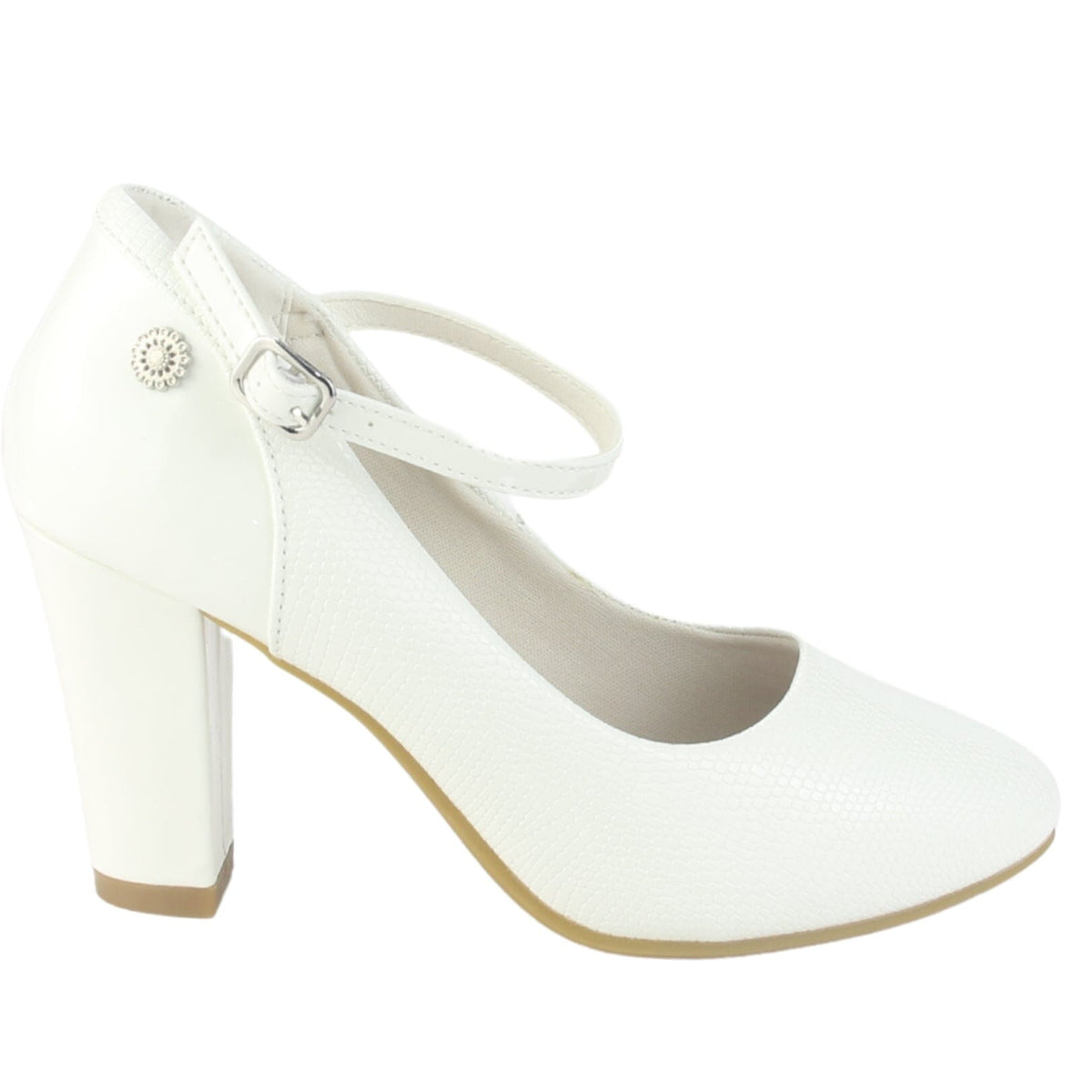Zapato Chalada Mujer Cobna-2 Blanco
