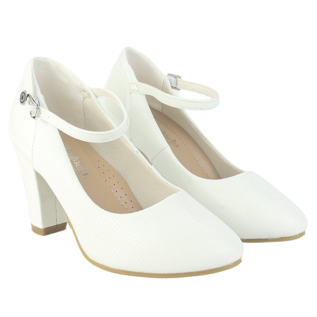 Zapato Chalada Mujer Cobna-2 Blanco
