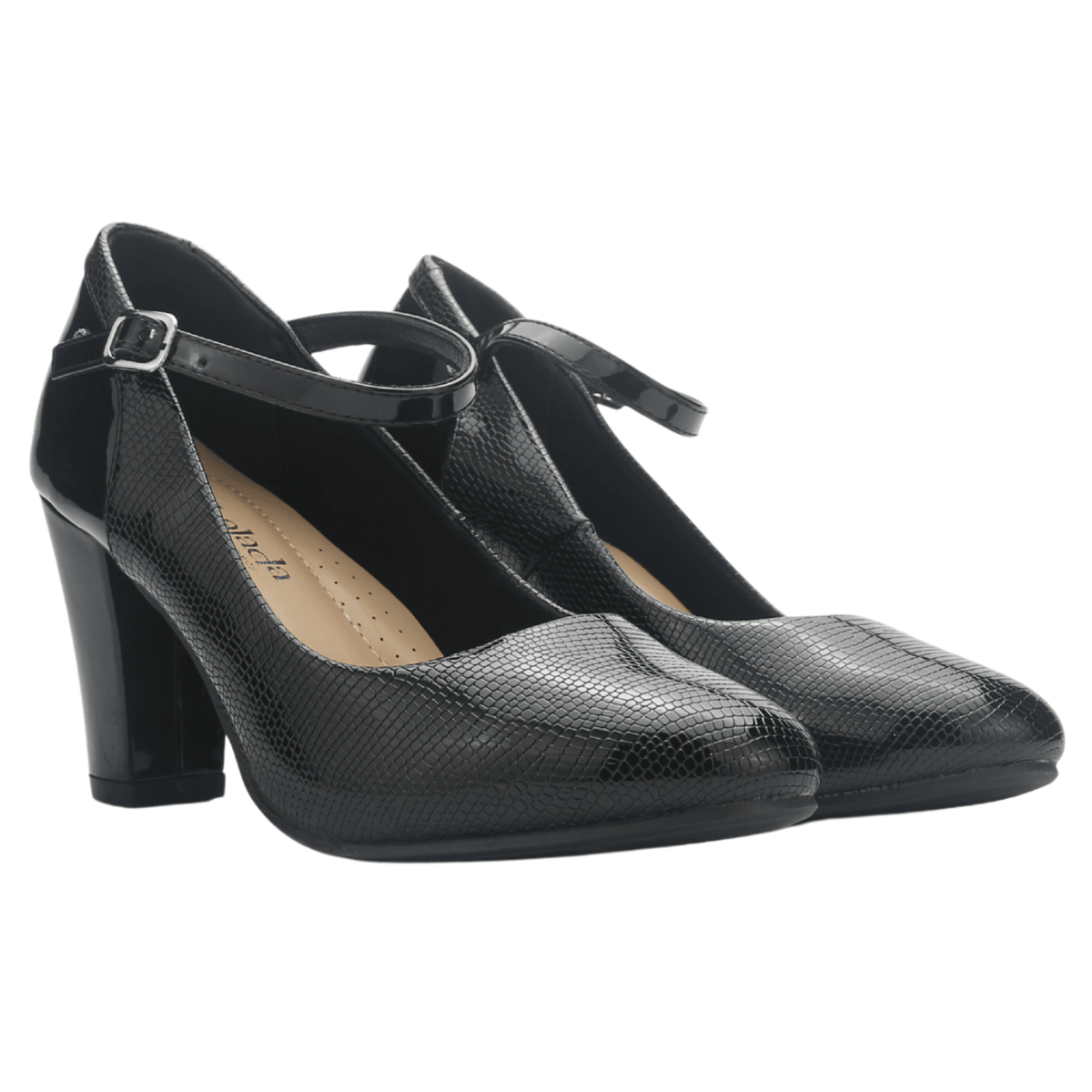 Zapato Chalada Mujer Cobna-2 Negro